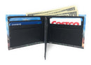 Printed Designs Bifold Wallets In Gift Box Cash Card Id Slots Mens Womens Youth-Serve The Flag 56 image