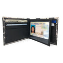 Printed Designs Bifold Wallets In Gift Box Cash Card Id Slots Mens Womens Youth-Serve The Flag 66 image