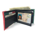 Printed Designs Bifold Wallets In Gift Box Cash Card Id Slots Mens Womens Youth-Serve The Flag 77 image