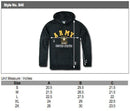 Pullover Hoodie Sweatshirt US Military Navy Air Force Army Marines Coast Guard-Serve The Flag 3 image