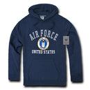 Pullover Hoodie Sweatshirt US Military Navy Air Force Army Marines Coast Guard-Serve The Flag 4 image