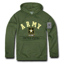 Pullover Hoodie Sweatshirt US Military Navy Air Force Army Marines Coast Guard-Serve The Flag 9 image