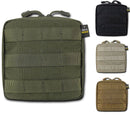 RAPDOM Compact Utility Pouch Bag Travel Tactical Gear Military Army Molle 6X6-Serve The Flag 1 image