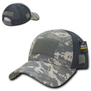 Low Crown Air Mesh Constructed Military Tactical Operator Patch Cap Hats-Serve The Flag 2 image