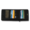 RAPDOM Men's Tri-Fold Wallet Non Stick Id Window 18 Compartment/Pocket-Serve The Flag 15 image