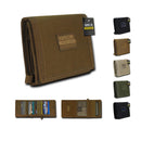 RAPDOM Men's Tri-Fold Wallet Non Stick Id Window 18 Compartment/Pocket-Serve The Flag 2 image