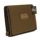 RAPDOM Men's Tri-Fold Wallet Non Stick Id Window 18 Compartment/Pocket-Serve The Flag 6 image
