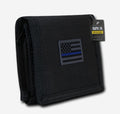 RAPDOM Men's Tri-Fold Wallet Non Stick Id Window 18 Compartment/Pocket-Serve The Flag