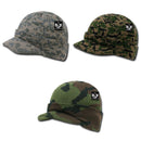 Rapid Dominance Military Camouflage Camo Gi Beanies With Visor Knit Watch Caps Hats-Serve The Flag 2 image