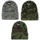 Rapid Dominance Military Camouflage Cuffed Beanies Knit Winter Watch Caps Hats-Serve The Flag 2 image