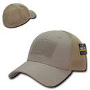 Rapdom Military Operator Tactical Air Mesh Flex Low Crown Duty Patch Caps Hats-Serve The Flag 17 image