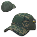 Rapdom Military Operator Tactical Air Mesh Flex Low Crown Duty Patch Caps Hats-Serve The Flag 18 image