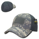 Rapdom Military Operator Tactical Air Mesh Flex Low Crown Duty Patch Caps Hats-Serve The Flag 2 image