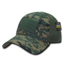 Rapdom Military Operator Tactical Air Mesh Flex Low Crown Duty Patch Caps Hats-Serve The Flag 7 image