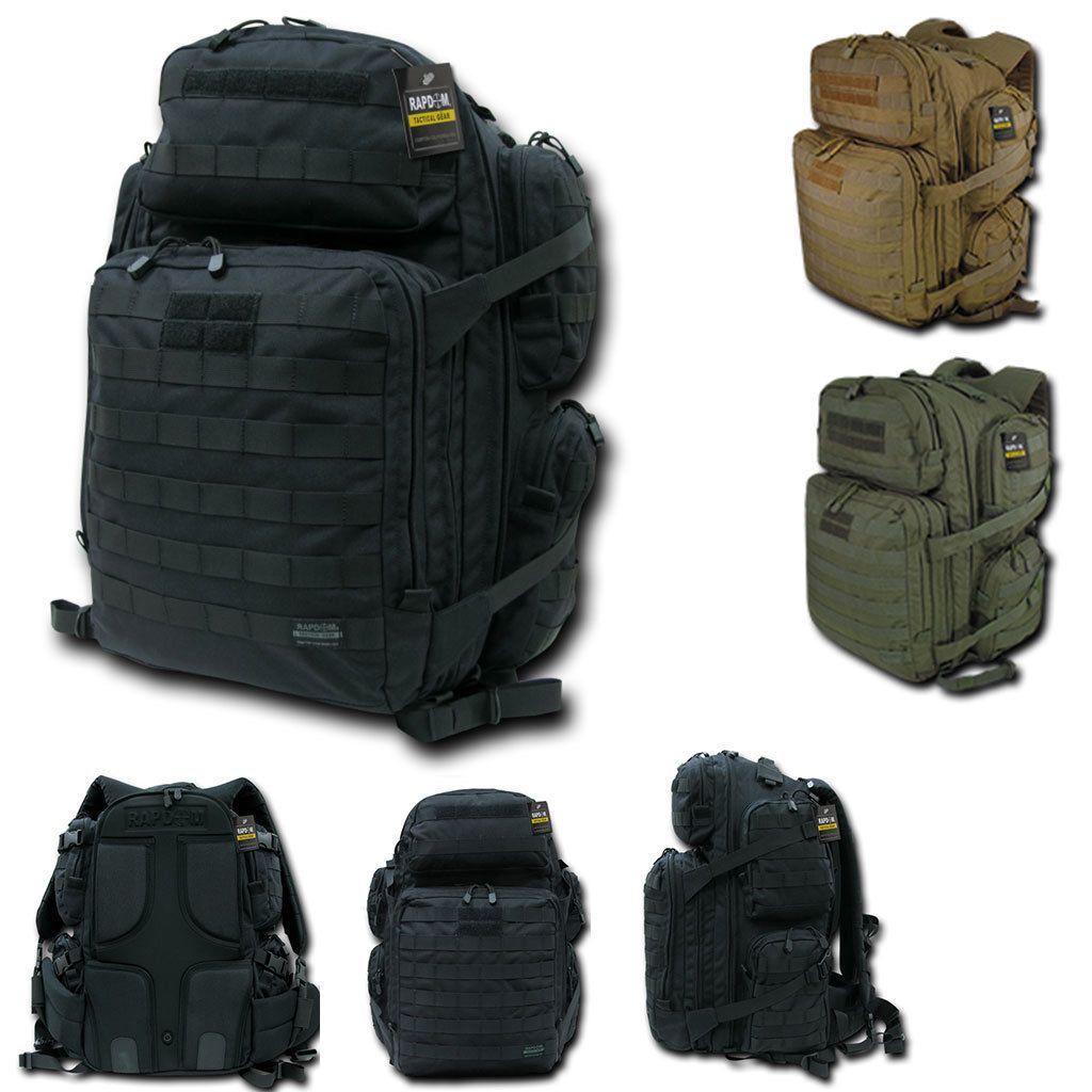 RAPDOM Tactical Military Army Pack Backpack Padded Survival Hiking Out