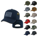 Rapdom USA American Flag Tbl Trl Tactical Operator Cotton Baseball Hats Caps-Serve The Flag 1 image
