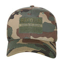Rapdom USA American Flag Tbl Trl Tactical Operator Cotton Baseball Hats Caps-Serve The Flag 61 image