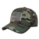 Rapdom USA American Flag Tbl Trl Tactical Operator Cotton Baseball Hats Caps-Serve The Flag 12 image