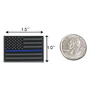 RAPDOM USA Flag Tactical Mini Rubber H&L Hook & Loop-Back Patch-Serve The Flag 3 image
