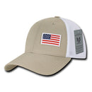 Rapid Aero Foam Flex USA Flag Military Mesh Baseball Cotton Caps Hats-Serve The Flag 15 image