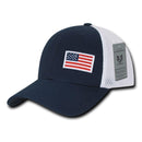 Rapid Aero Foam Flex USA Flag Military Mesh Baseball Cotton Caps Hats-Serve The Flag 16 image