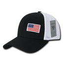 Rapid Aero Foam Flex USA Flag Military Mesh Baseball Cotton Caps Hats-Serve The Flag 8 image