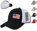 Rapid Aero Foam Flex USA Flag Military Mesh Baseball Cotton Caps Hats-Serve The Flag 2 image