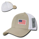 Rapid Aero Foam Flex USA Flag Military Mesh Baseball Cotton Caps Hats-Serve The Flag 9 image