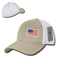 Rapid Aero Foam Flex USA Flag Military Mesh Baseball Cotton Caps Hats-Serve The Flag