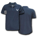 Rapid Choice Polo Lightweight Military Air Force Marine Navy Army T-Shirts Tees-Serve The Flag 3 image