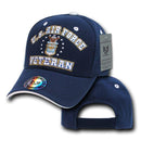 Rapid Dom Air Force Army Marines Navy Veteran Vets Military Baseball Hats Caps-Serve The Flag 3 image