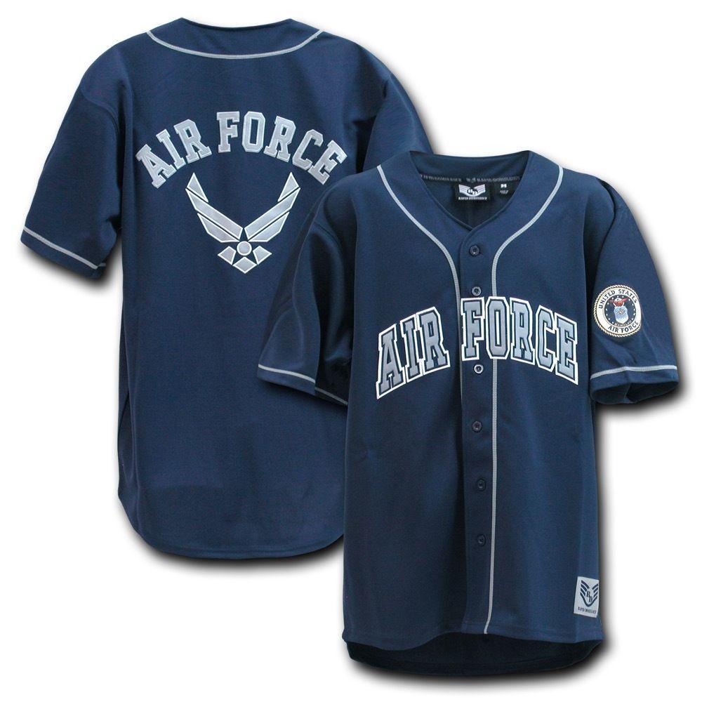 Full sublimation U.S. Air top Force Baseball Jersey