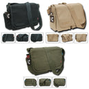 Rapid Dominance Durable Cotton Canvas Classic Military Shoulder Messenger Bags-Serve The Flag 2 image