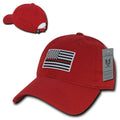 Rapid Dominance Ems Fire Department Thin Red Line US Flag Baseball Dad Caps Hats-Serve The Flag