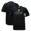 Rapid Dominance Marine Proud Patriotic Military Cotton Graphics T-Shirts Tees-Serve The Flag