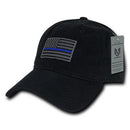Rapid Dominance Cotton Polo Police Thin Blue Line US Flag Baseball Dad Caps Hats-Serve The Flag 6 image