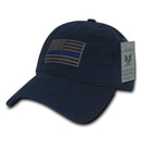 Rapid Dominance Cotton Polo Police Thin Blue Line US Flag Baseball Dad Caps Hats-Serve The Flag 7 image