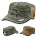 Rapid Dominance Reversible Flattop Cadet Military Patrol Cotton Camouflage Caps Hats-Serve The Flag