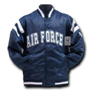 Rapid Dominance Satin Military Coach`S Jacket Hoodie Navy Air Force Army Marines-Serve The Flag 3 image