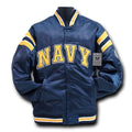 Rapid Dominance Satin Military Coach`S Jacket Hoodie Navy Air Force Army Marines-Serve The Flag