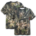 Rapid Hybricam Cotton Grey Bark Classic Fit Camouflage T-Shirt Tees-Serve The Flag