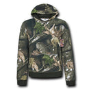 Rapid Hybricam Hunting Grey Bark Camouflage Drawstring Pullover Hoodie Jacket-Serve The Flag 1 image