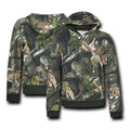 Rapid Hybricam Hunting Pullover Grey Bark Camouflage Full Zip Hoodie Jacket-Serve The Flag