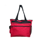 Large Tote Bags For Shopping Grocery Work Travel School W/ Organizer 16x14inch-Serve The Flag 10 image