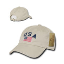 Relaxed USA Flag American Team Patriotic Washed Cotton Baseball Dad Cap Hats-Serve The Flag 16 image