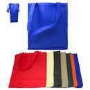 Reusable Grocery Shopping Tote Bags With Gusset Eco Friendly 13X15inch-Serve The Flag 2 image