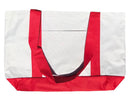 Reusable Grocery Shopping Tote Bags With Wide Bottom Gusset Travel Gym Sports-Serve The Flag 13 image