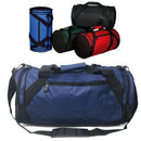 Roll Round 18 Inch Duffle Bag Bags Two Tone Travel Sports Gym Carry-On Luggage-Serve The Flag 6 image