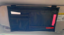 Auto Car Visors Organizer for Registration Insurance Parking Stub Zipper Pockets-Casaba Shop 2 image