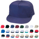 1 Dozen Blank Two Tone 5 Panel Baseball Cotton Twill Hats Caps Wholesale Lot Bulk-Serve The Flag 2 image